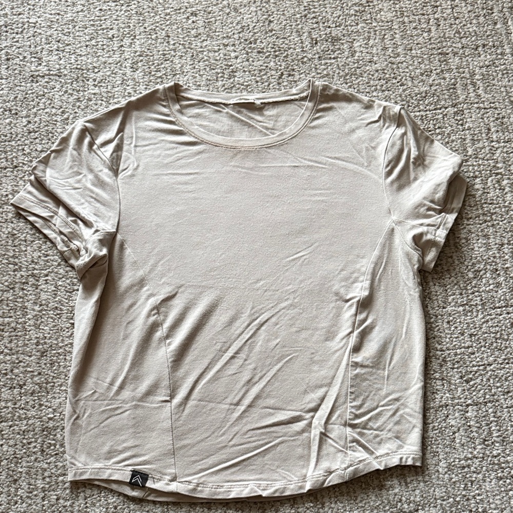 Oner Active Cream Short Sleeve Tee